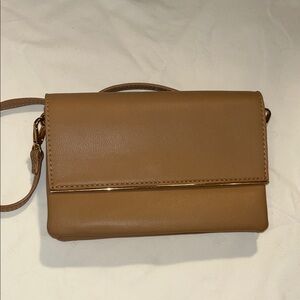 Miztique Tan Crossbody Bag
